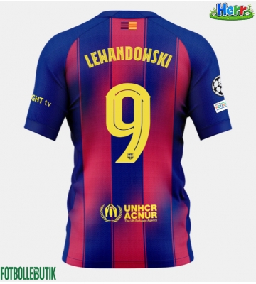 Barcelona Robert Lewandowski #9 Hemmatröja 2025-26 Kortärmad